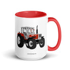 The Tractor Mugs Store Red / 15 oz Steyr 8130 | Mug with Color Inside Quality Farmers Merch