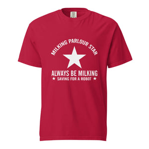The Tractor Mugs Store Red / S Milking Parlor Star | Unisex Premium T-Shirt Quality Farmers Merch