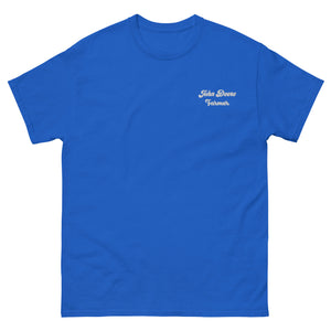 The Tractor Mugs Store Royal / S John Deere Farmer | Unisex Classic Tee Quality Farmers Merch