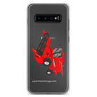 The Tractor Mugs Store Samsung Galaxy S10+ Case IH Axial Flow 2188 Harvester | Clear Case for Samsung® Quality Farmers Merch