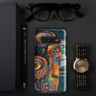 The Tractor Mugs Store Samsung Galaxy S10 Deutz Fahr DX 140 | Splash Art Tough case for Samsung® Quality Farmers Merch