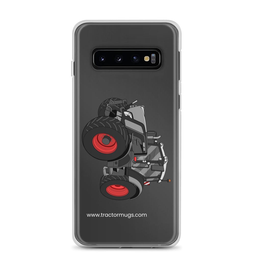 The Tractor Mugs Store Samsung Galaxy S10 Fendt 828 Profi Black Beauty | Clear Case for Samsung® Quality Farmers Merch
