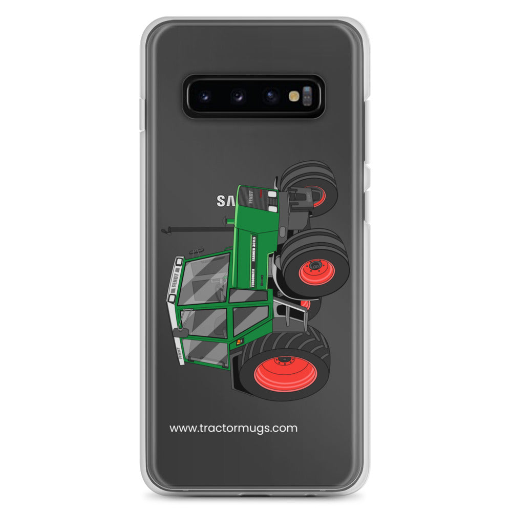 The Tractor Mugs Store Samsung Galaxy S10+ Fendt Farmer TURBOMATIK 307 LSA  |  Clear Case for Samsung® Quality Farmers Merch