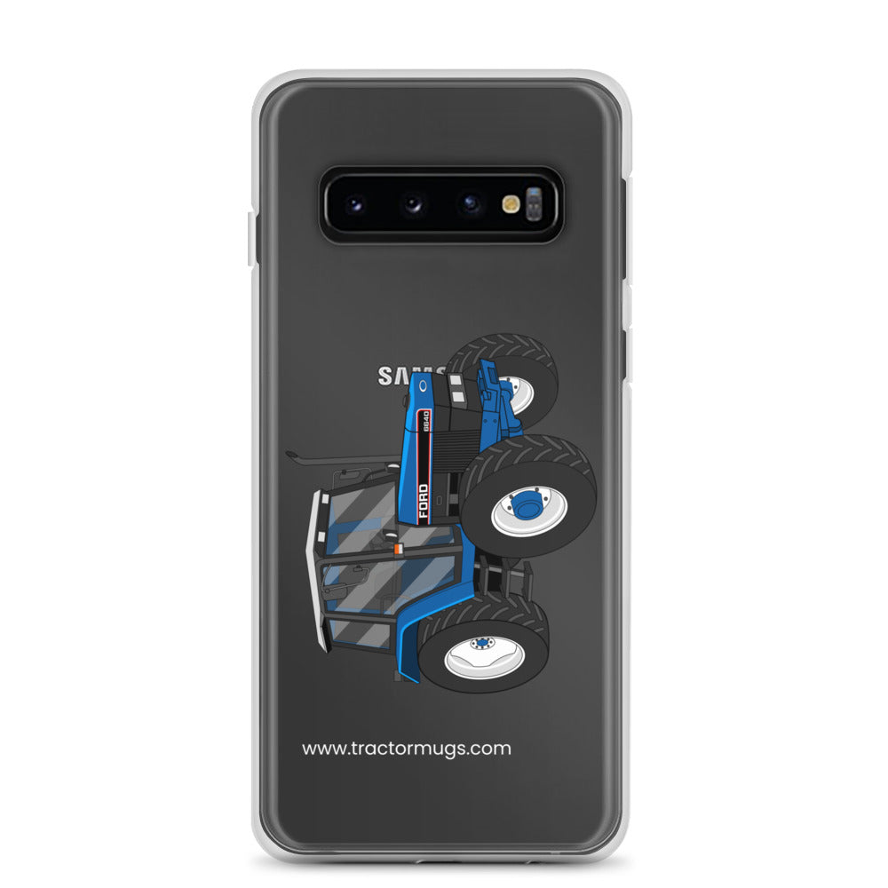 The Tractor Mugs Store Samsung Galaxy S10 Ford 6640 SE 4WD | Clear Case for Samsung® Quality Farmers Merch