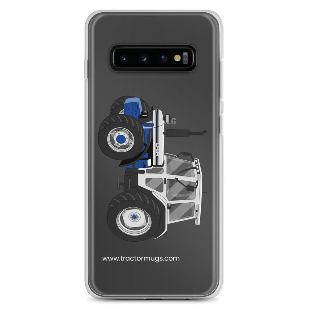 The Tractor Mugs Store Samsung Galaxy S10+ Ford 7810 Jubilee Edition SilverTractor | Clear Case for Samsung® Quality Farmers Merch