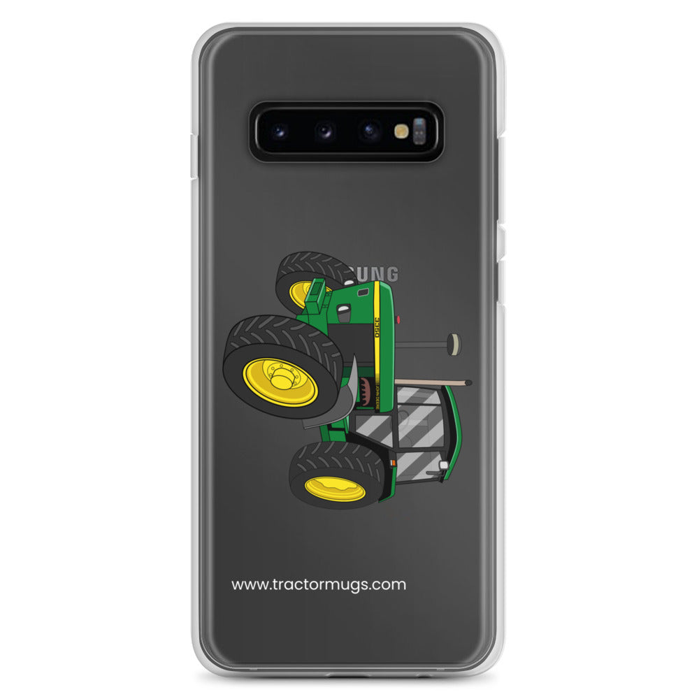 The Tractor Mugs Store Samsung Galaxy S10+ John Deere 3350 4WD | Clear Case for Samsung® Quality Farmers Merch
