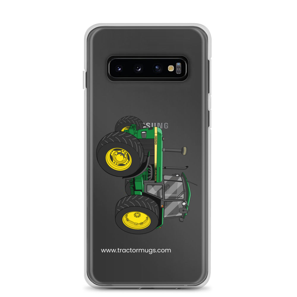 The Tractor Mugs Store Samsung Galaxy S10 John Deere 3650 | Clear Case for Samsung® Quality Farmers Merch