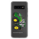 The Tractor Mugs Store Samsung Galaxy S10+ John Deere 7R 350 Auto Power | Clear Case for Samsung® Quality Farmers Merch