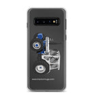 The Tractor Mugs Store Samsung Galaxy S10 Jubilee Edition Silver Tractor | Clear Case for Samsung® Quality Farmers Merch