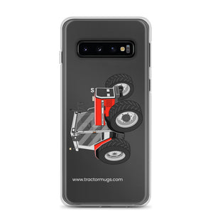 The Tractor Mugs Store Samsung Galaxy S10 Massey Ferguson 3075  |  Clear Case for Samsung® Quality Farmers Merch