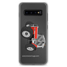 The Tractor Mugs Store Samsung Galaxy S10+ Massey Ferguson 3085 | Clear Case for Samsung® Quality Farmers Merch