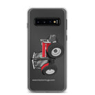 The Tractor Mugs Store Samsung Galaxy S10 Massey Ferguson 6180 | Clear Case for Samsung® Quality Farmers Merch