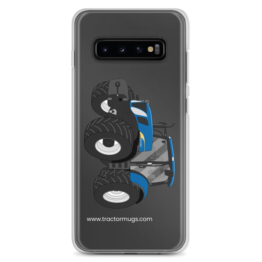 The Tractor Mugs Store Samsung Galaxy S10+ New Holland The 7040-1 | Clear Case for Samsung® Quality Farmers Merch