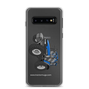 The Tractor Mugs Store Samsung Galaxy S10 New Holland TM 150 Super Steer | Clear Case for Samsung® Quality Farmers Merch