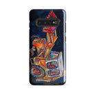 The Tractor Mugs Store Samsung Galaxy S10 Plus JCB 3C II | Splash Art Tough case for Samsung® Quality Farmers Merch