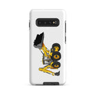 The Tractor Mugs Store Samsung Galaxy S10 Plus JCB 5CX Backhoe | Tough case for Samsung® Quality Farmers Merch
