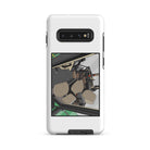 The Tractor Mugs Store Samsung Galaxy S10 Plus John Deere 7810 Cabin | Tough case for Samsung® Quality Farmers Merch