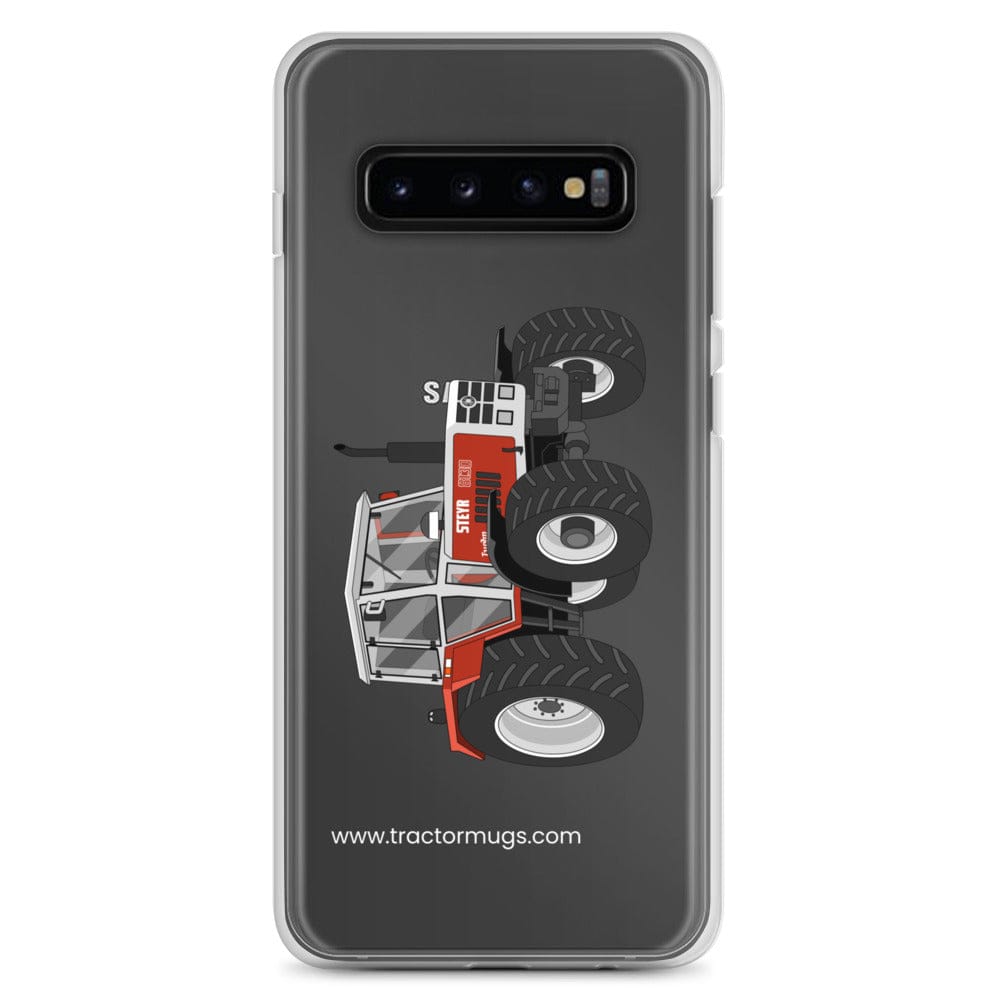 The Tractor Mugs Store Samsung Galaxy S10+ Steyr 8130 | Clear Case for Samsung® Quality Farmers Merch