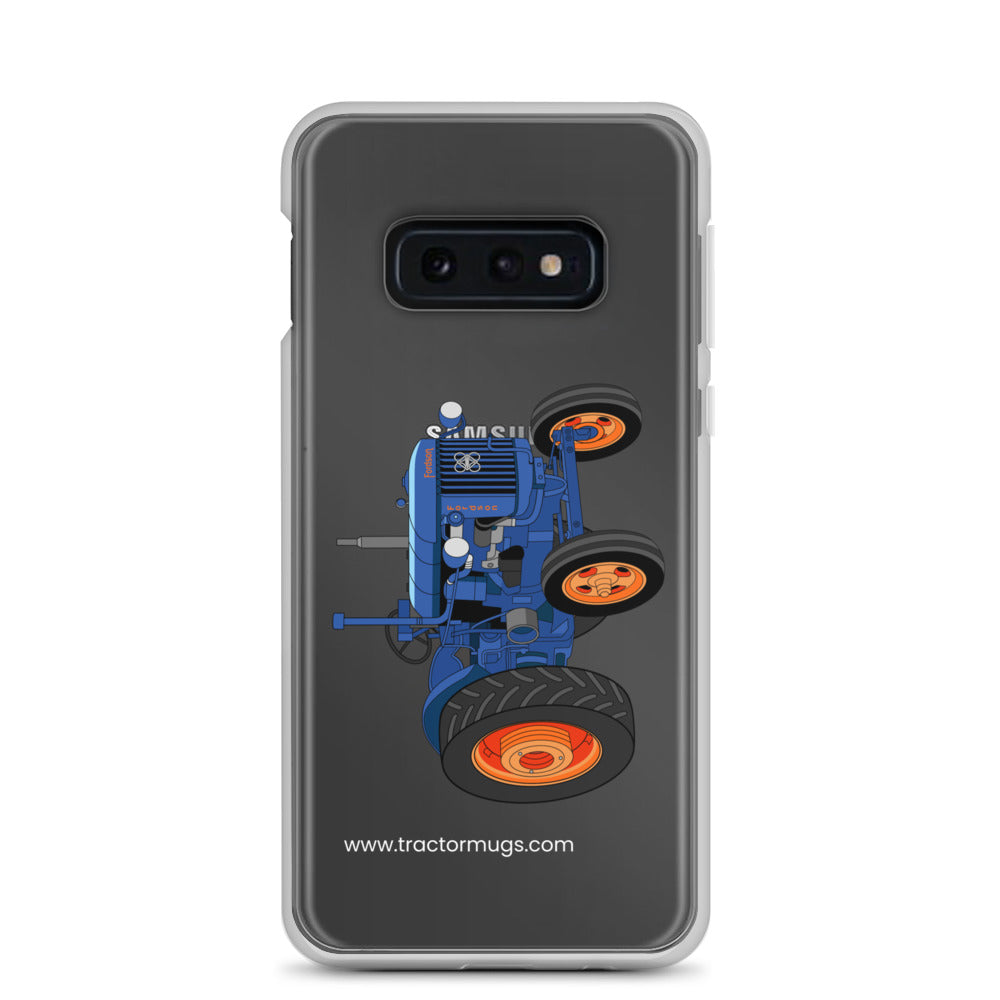 The Tractor Mugs Store Samsung Galaxy S10e Fordson E27N L4 | Clear Case for Samsung® Quality Farmers Merch