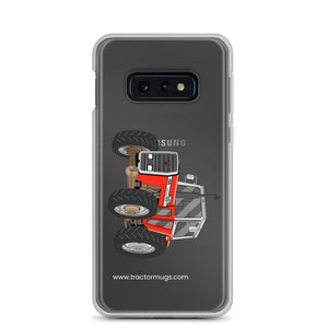 The Tractor Mugs Store Samsung Galaxy S10e Massey 595 | Clear Case for Samsung® Quality Farmers Merch