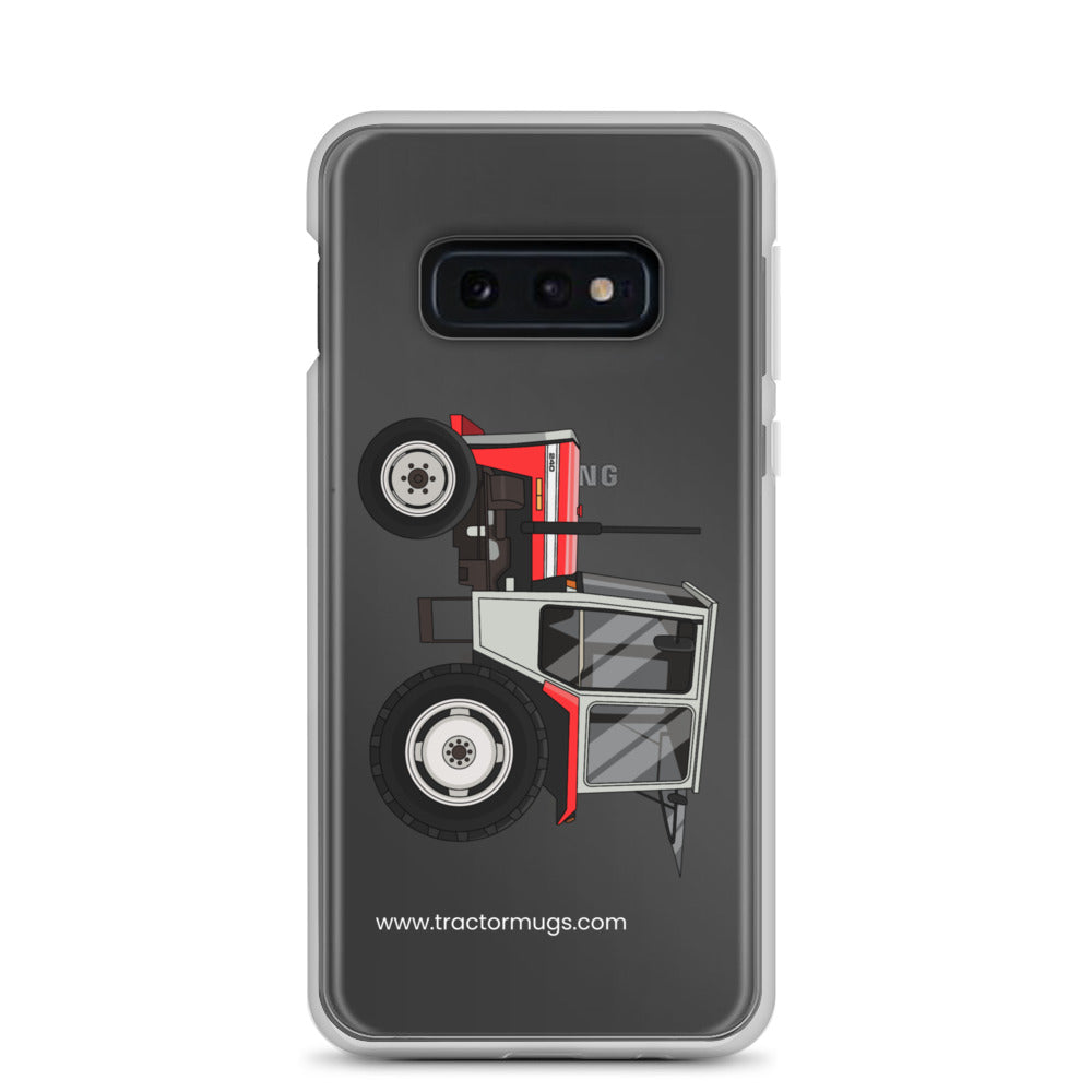 The Tractor Mugs Store Samsung Galaxy S10e Massey Ferguson 240 | Clear Case for Samsung® Quality Farmers Merch