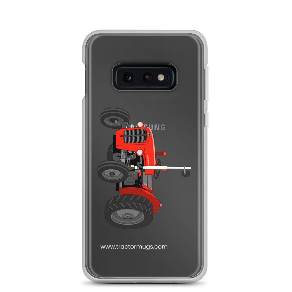 The Tractor Mugs Store Samsung Galaxy S10e Massey Ferguson 35X | Clear Case for Samsung® Quality Farmers Merch