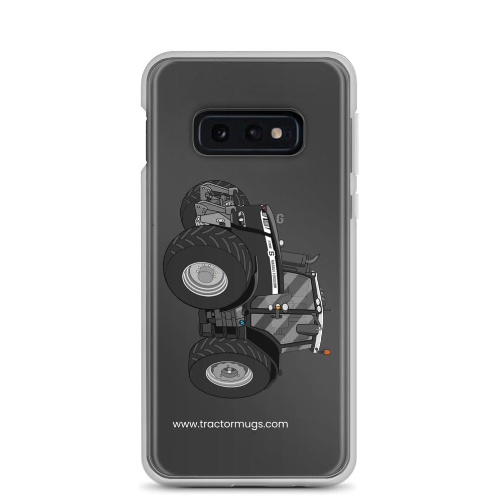 The Tractor Mugs Store Samsung Galaxy S10e Massey Ferguson 7726S Black Beauty | Clear Case for Samsung® Quality Farmers Merch
