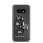 The Tractor Mugs Store Samsung Galaxy S10e Massey Ferguson 7726S Black Beauty | Clear Case for Samsung® Quality Farmers Merch