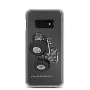 The Tractor Mugs Store Samsung Galaxy S10e Massey Ferguson 7726S Black Beauty | Clear Case for Samsung® Quality Farmers Merch