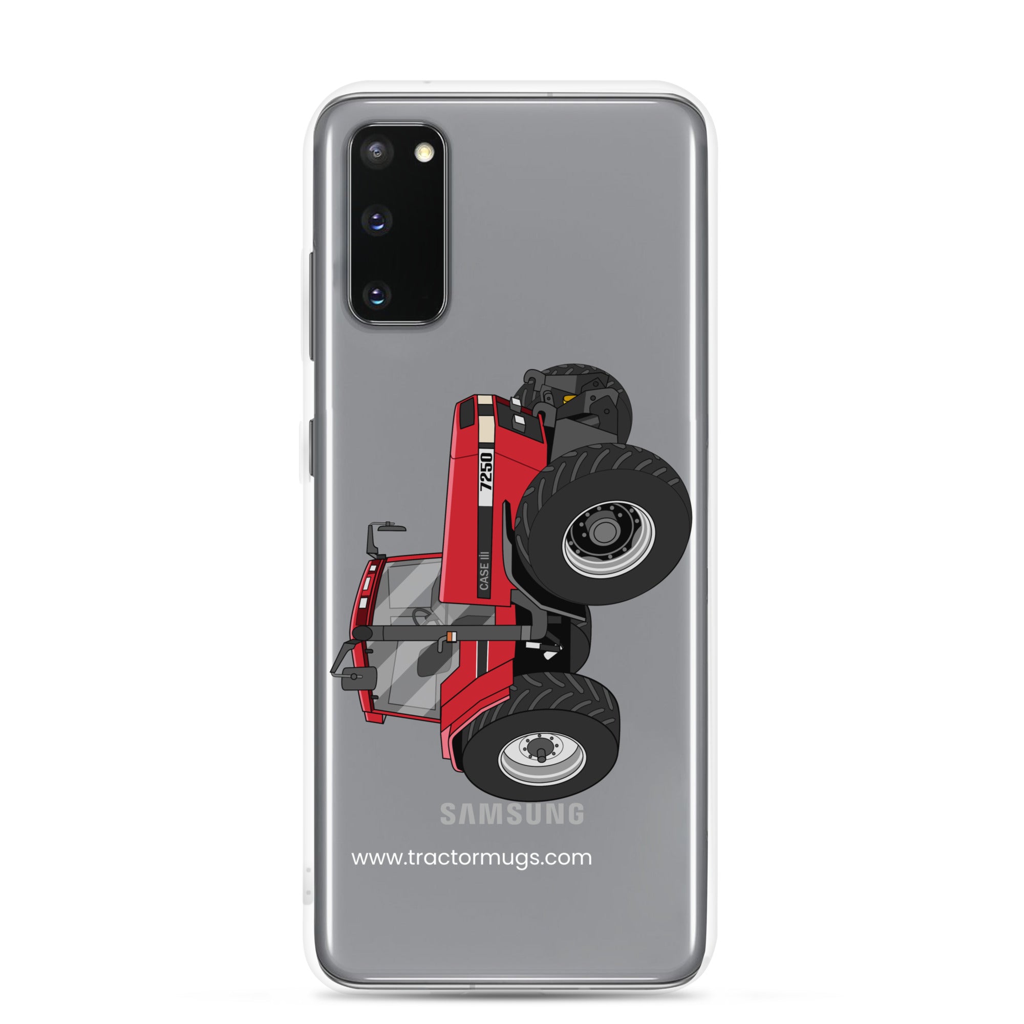 The Tractor Mugs Store Samsung Galaxy S20 Case IH 7250 | Clear Case for Samsung® Quality Farmers Merch