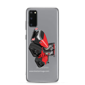 The Tractor Mugs Store Samsung Galaxy S20 Case IH Quadtrac 715 | Clear Case for Samsung® Quality Farmers Merch