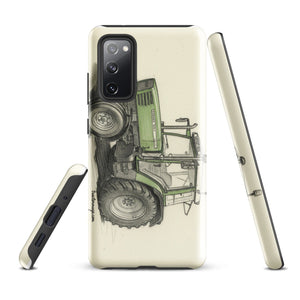 The Tractor Mugs Store Samsung Galaxy S20 FE Fendt Farmer 308 C Pencil Sketch | Tough case for Samsung® Quality Farmers Merch