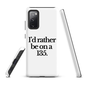 The Tractor Mugs Store Samsung Galaxy S20 FE I'D RATHER BE ON A 135 | Tough case for Samsung® Quality Farmers Merch
