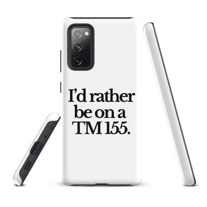 The Tractor Mugs Store Samsung Galaxy S20 FE I'D RATHER BE ON A TM 155 | Tough case for Samsung® Quality Farmers Merch