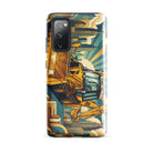 The Tractor Mugs Store Samsung Galaxy S20 FE JCB 3CX TURBO | Art Deco Tough case for Samsung® Quality Farmers Merch