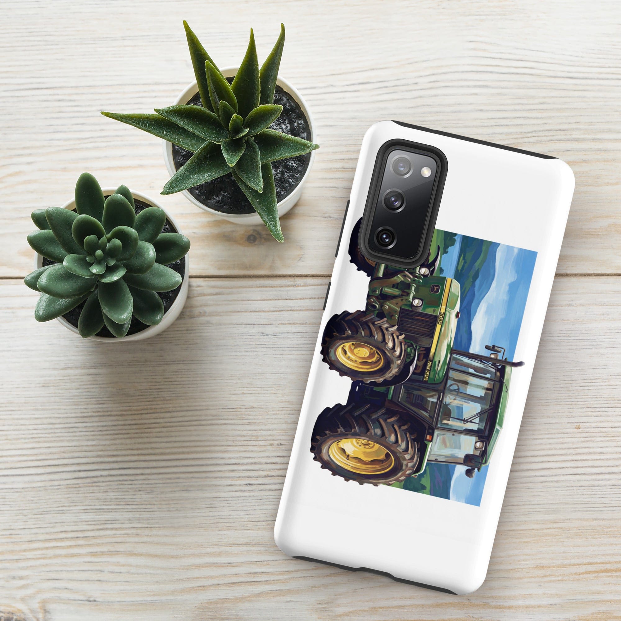 The Tractor Mugs Store Samsung Galaxy S20 FE John Deere 3050 | Splash Art Tough case for Samsung® Quality Farmers Merch