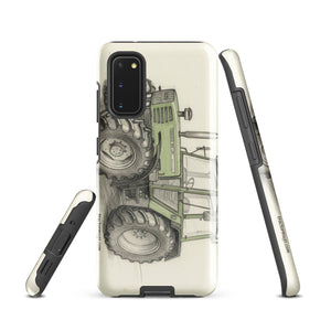 The Tractor Mugs Store Samsung Galaxy S20 Fendt 308 LSA 4WD Pencil Sketch | Tough case for Samsung® Quality Farmers Merch