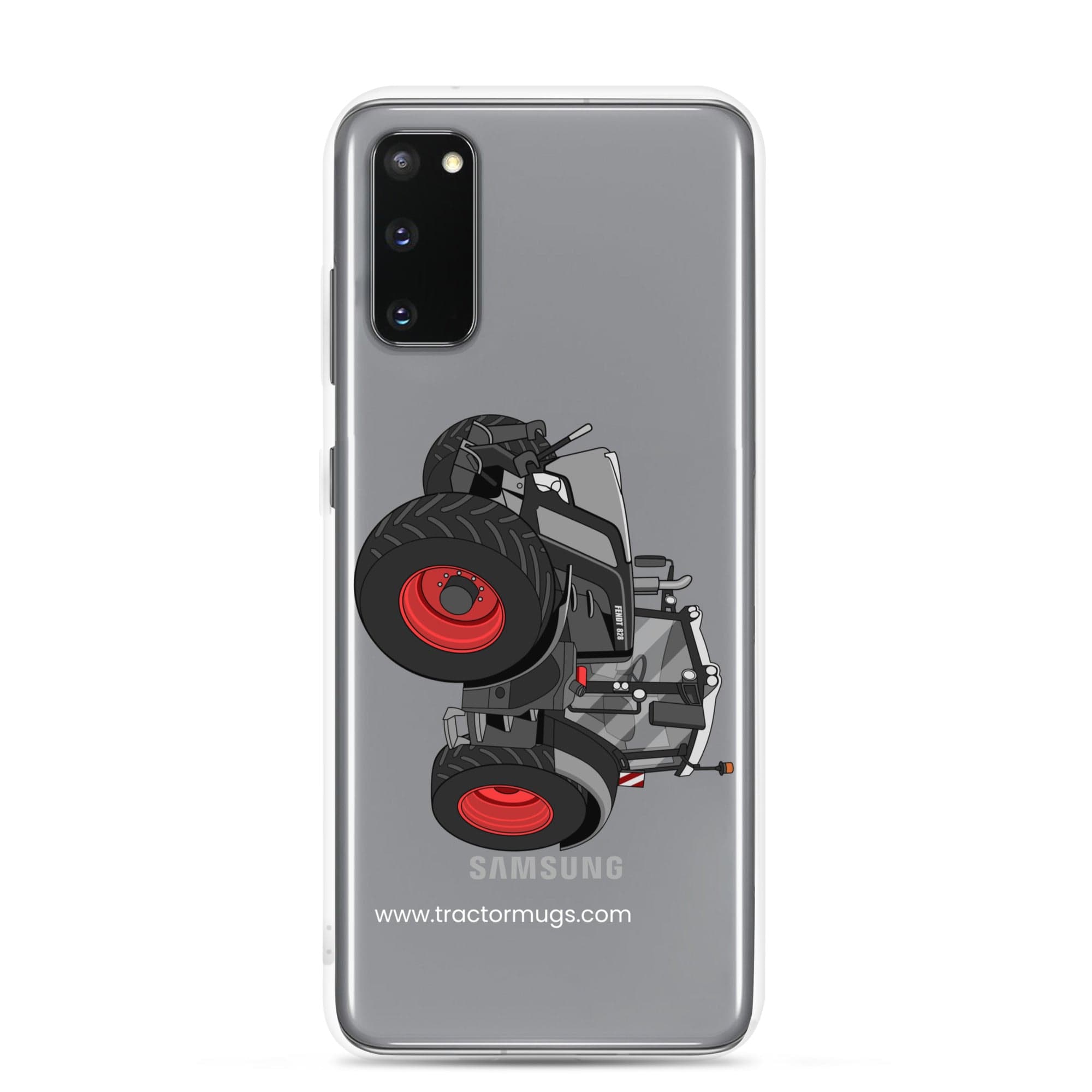 The Tractor Mugs Store Samsung Galaxy S20 Fendt 828 Profi Black Beauty | Clear Case for Samsung® Quality Farmers Merch