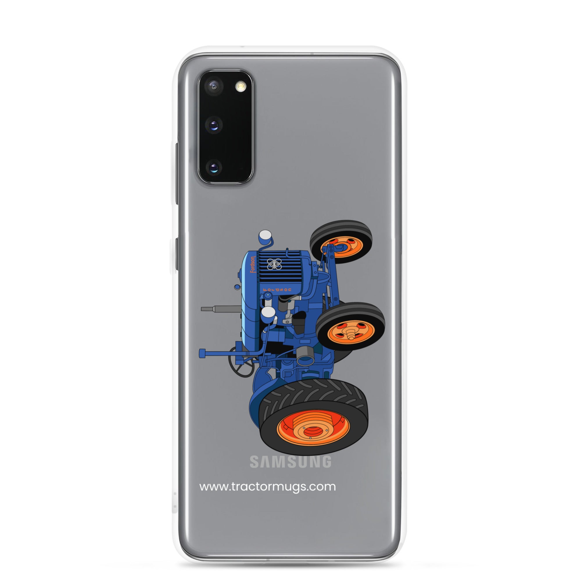 The Tractor Mugs Store Samsung Galaxy S20 Fordson E27N L4a | Clear Case for Samsung® Quality Farmers Merch