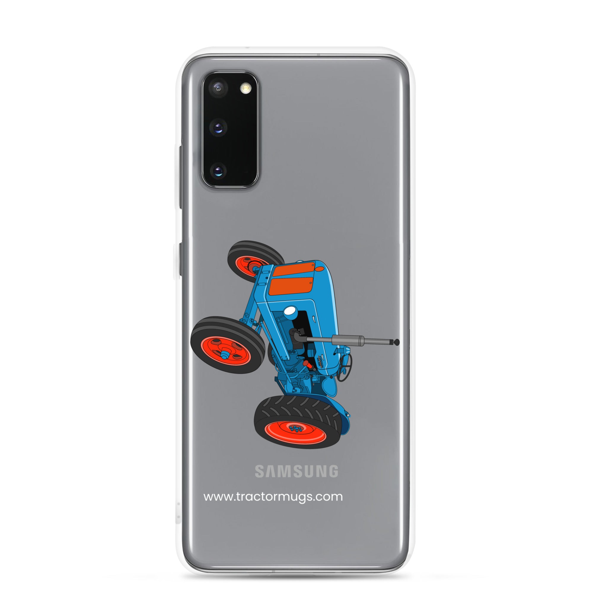 The Tractor Mugs Store Samsung Galaxy S20 Fordson Super Dexta | Clear Case for Samsung® Quality Farmers Merch