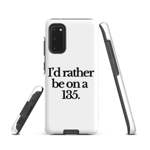 The Tractor Mugs Store Samsung Galaxy S20 I'D RATHER BE ON A 135 | Tough case for Samsung® Quality Farmers Merch