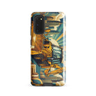 The Tractor Mugs Store Samsung Galaxy S20 JCB 3CX TURBO | Art Deco Tough case for Samsung® Quality Farmers Merch