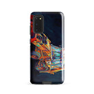 The Tractor Mugs Store Samsung Galaxy S20 JCB 3CX White Cabin | Splash Art Tough case for Samsung® Quality Farmers Merch