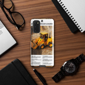 The Tractor Mugs Store Samsung Galaxy S20 JCB 415 Loader Advert | Tough case for Samsung® Quality Farmers Merch