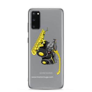 The Tractor Mugs Store Samsung Galaxy S20 John Deere 8800 Black Beauty Silage Harvester | Clear Case for Samsung® Quality Farmers Merch