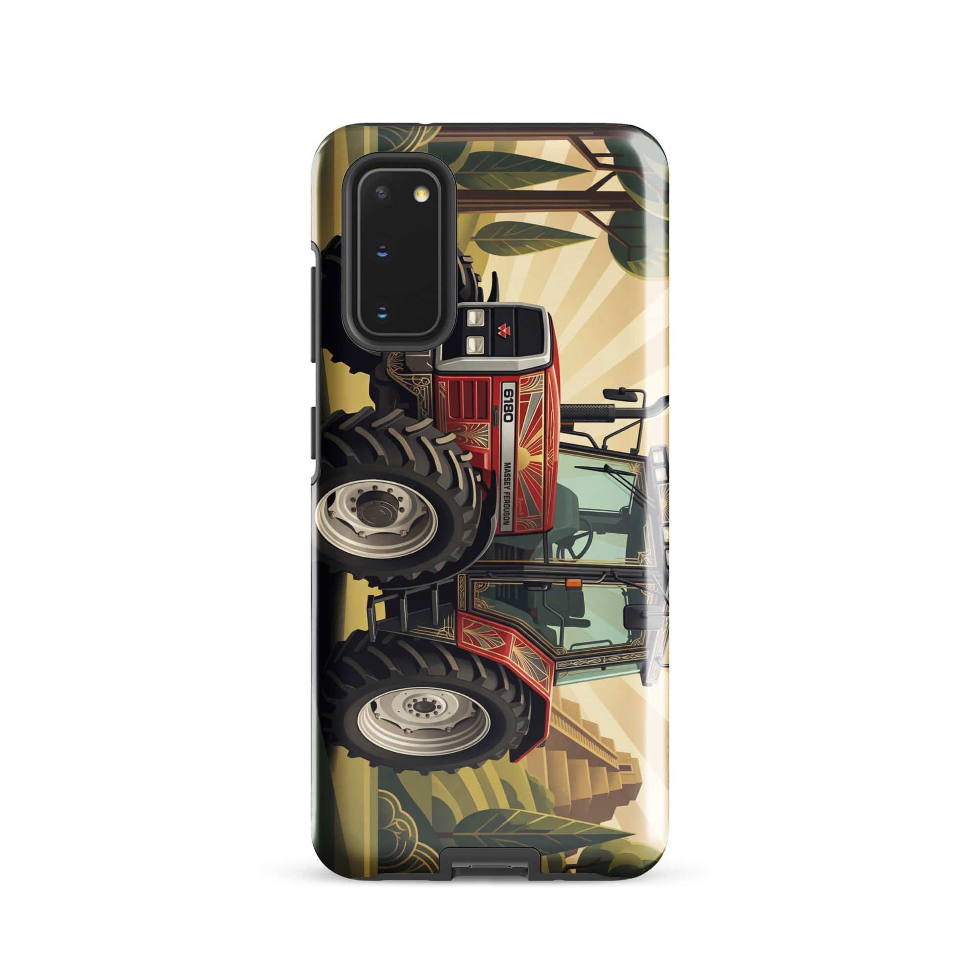 The Tractor Mugs Store Samsung Galaxy S20 Massey Ferguson 6180 | Art Deco Tough case for Samsung® Quality Farmers Merch