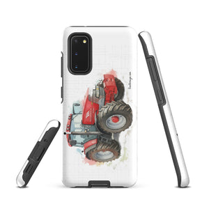 The Tractor Mugs Store Samsung Galaxy S20 McCormick MTX 200 Watercolor | Tough case for Samsung® Quality Farmers Merch