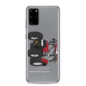 The Tractor Mugs Store Samsung Galaxy S20 Plus Case IH Maxxum 150 Activedrive 8 | Clear Case for Samsung® Quality Farmers Merch