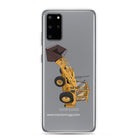 The Tractor Mugs Store Samsung Galaxy S20 Plus Ford 550 Backhoe | Clear Case for Samsung® Quality Farmers Merch