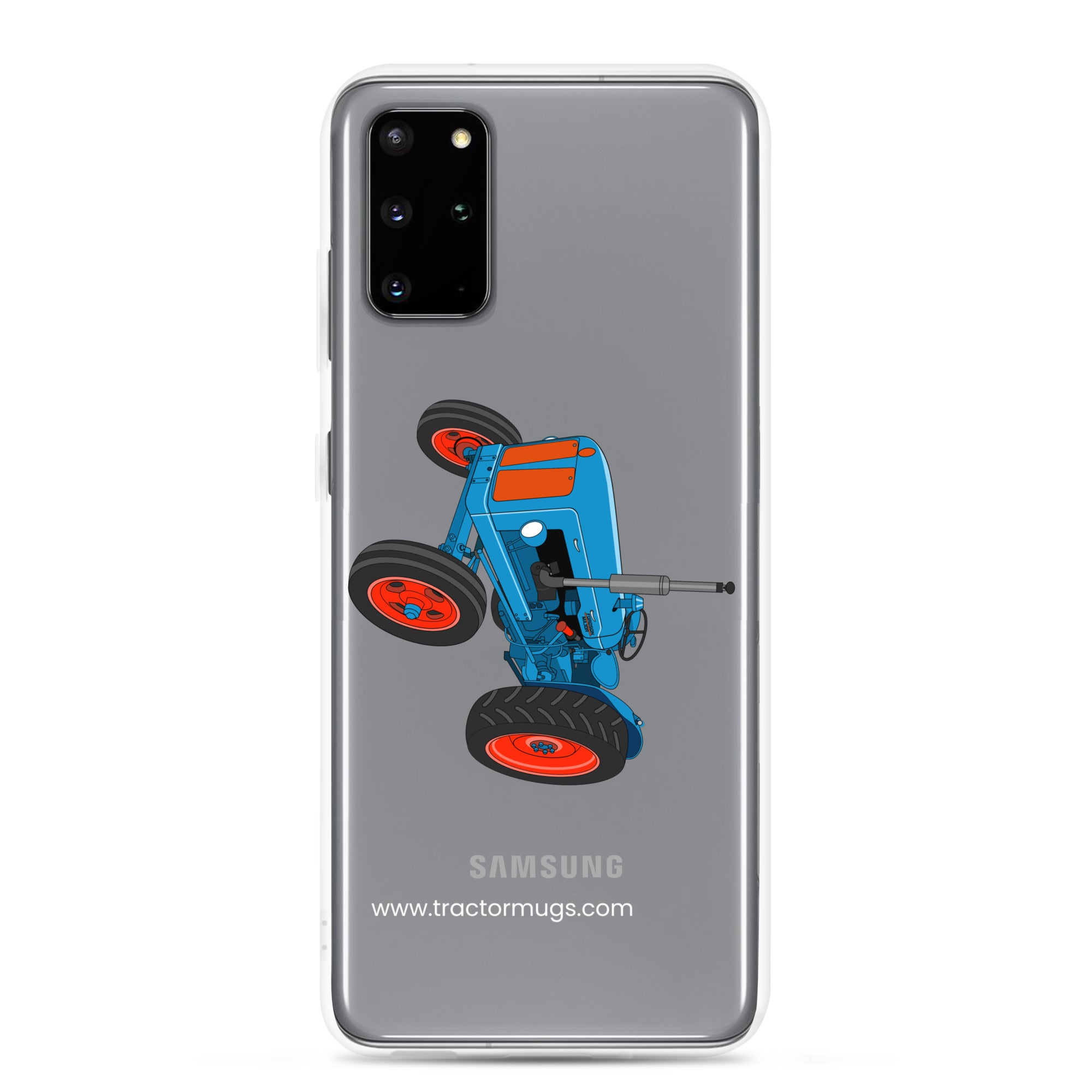 The Tractor Mugs Store Samsung Galaxy S20 Plus Fordson Super Dexta | Clear Case for Samsung® Quality Farmers Merch